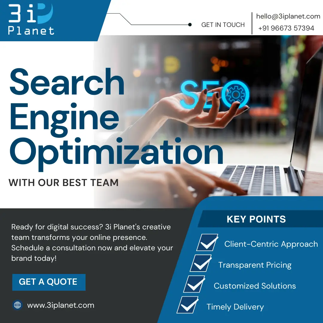 Stay Ahead of the Competition with 3i Planet: The Best SEO Company in Udaipur
